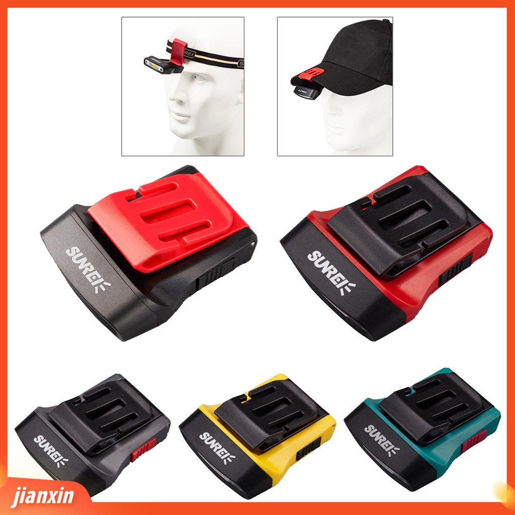 (In Stock) Headlamp Rechargeable Long Life IPX 5lampu Klip Induksi Aksesori Sepeda Water-proof Untuk Malam Hari