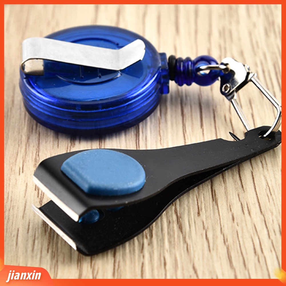 (In Stock) Alat Gantungan Kunci Clipper Pemotong Garis Pancing Portabel Stainless Steel Outdoor