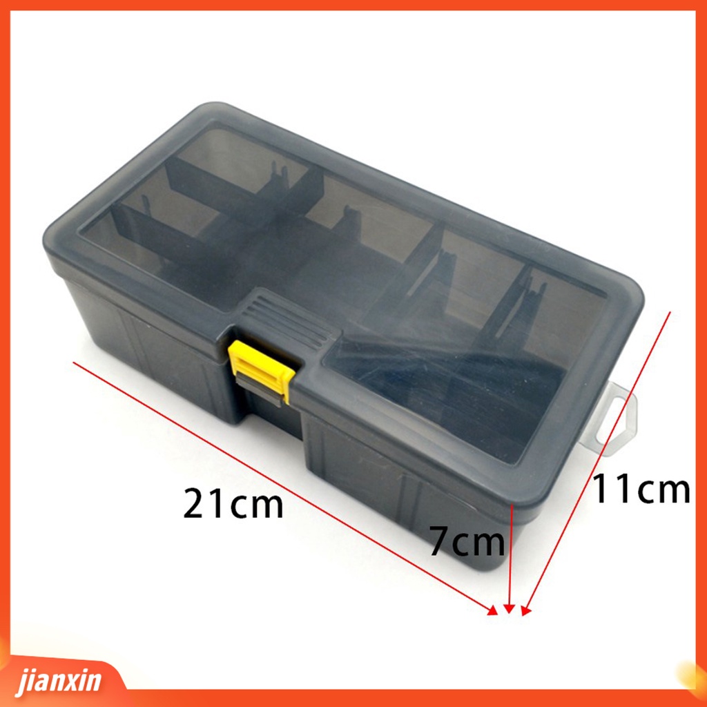 (In Stock) Lure Box Kotak Alat Aksesoris Umpan PP Tebal Lapis Ganda Untuk Memancing