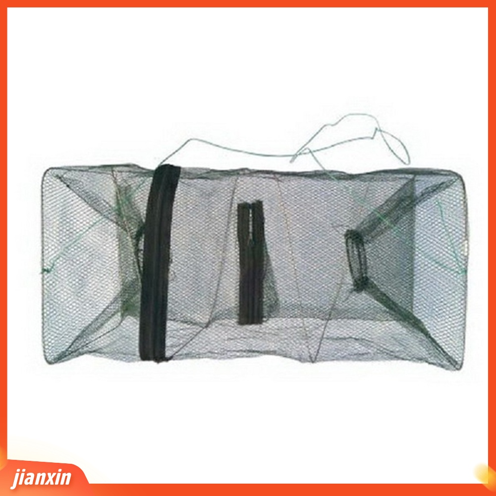 (Stok Ada) Jaring Jala Cor Kandang Penangkap Udang Panci Perangkap Umpan Kepiting Portabel Lipat