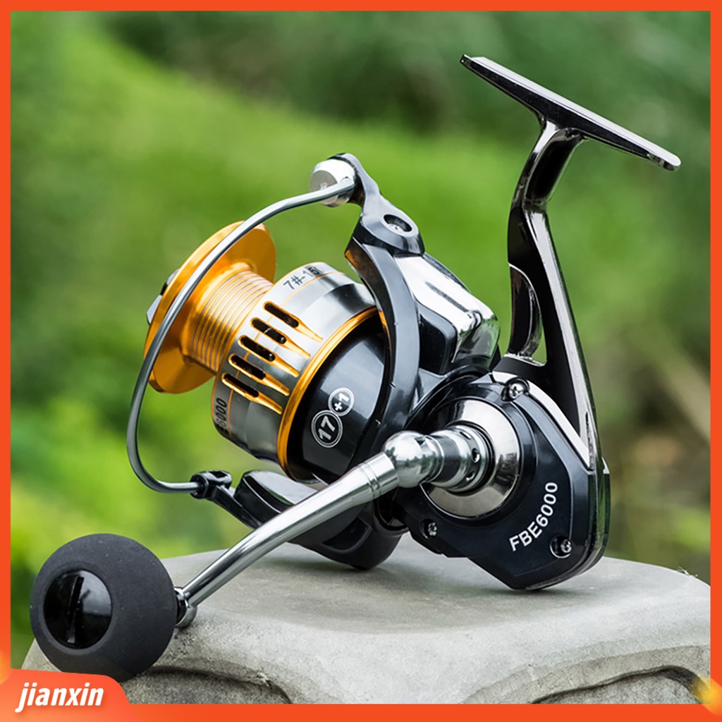 (In Stock) Spinning Reel Gulungan Berputar Pancing Bahan Metal Ultra Halus Tahan Lama Untuk Hadiah