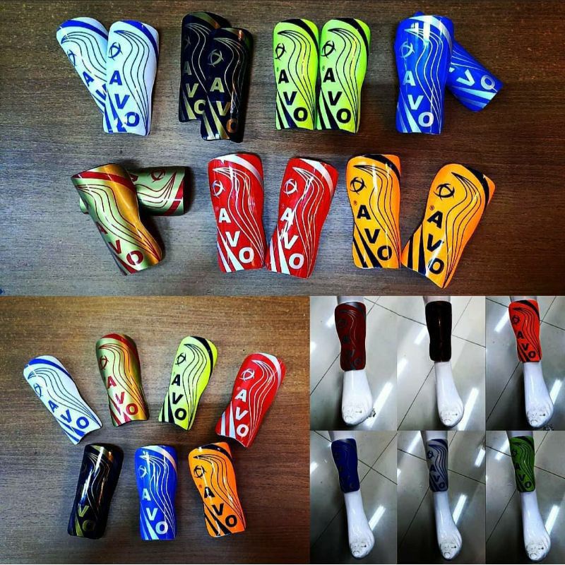 Deker Kaki/Shinguard/Lakop Sepak Bola Futsal Tidak Timbul AVO ORI