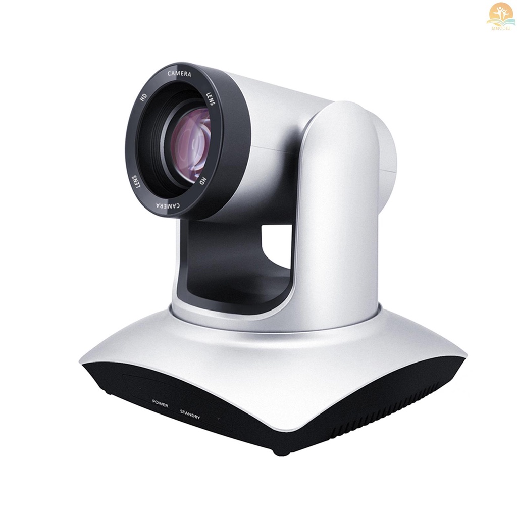 In Stock Conference PTZ Camera Wall Mount WebCam 20X Optical Zoom Koneksi USB Dengan Remote Controller Plug &amp; Play Kompatibel Dengan Windows Mac Untuk Zoom Skype Video Meeting Online