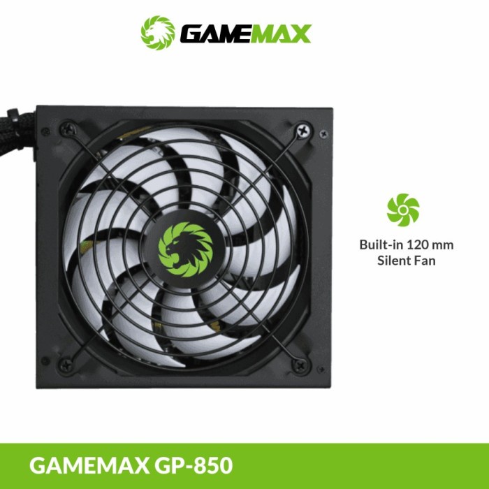 PSU Gamemax GP850 Gaming Power Supply 80+ Bronze