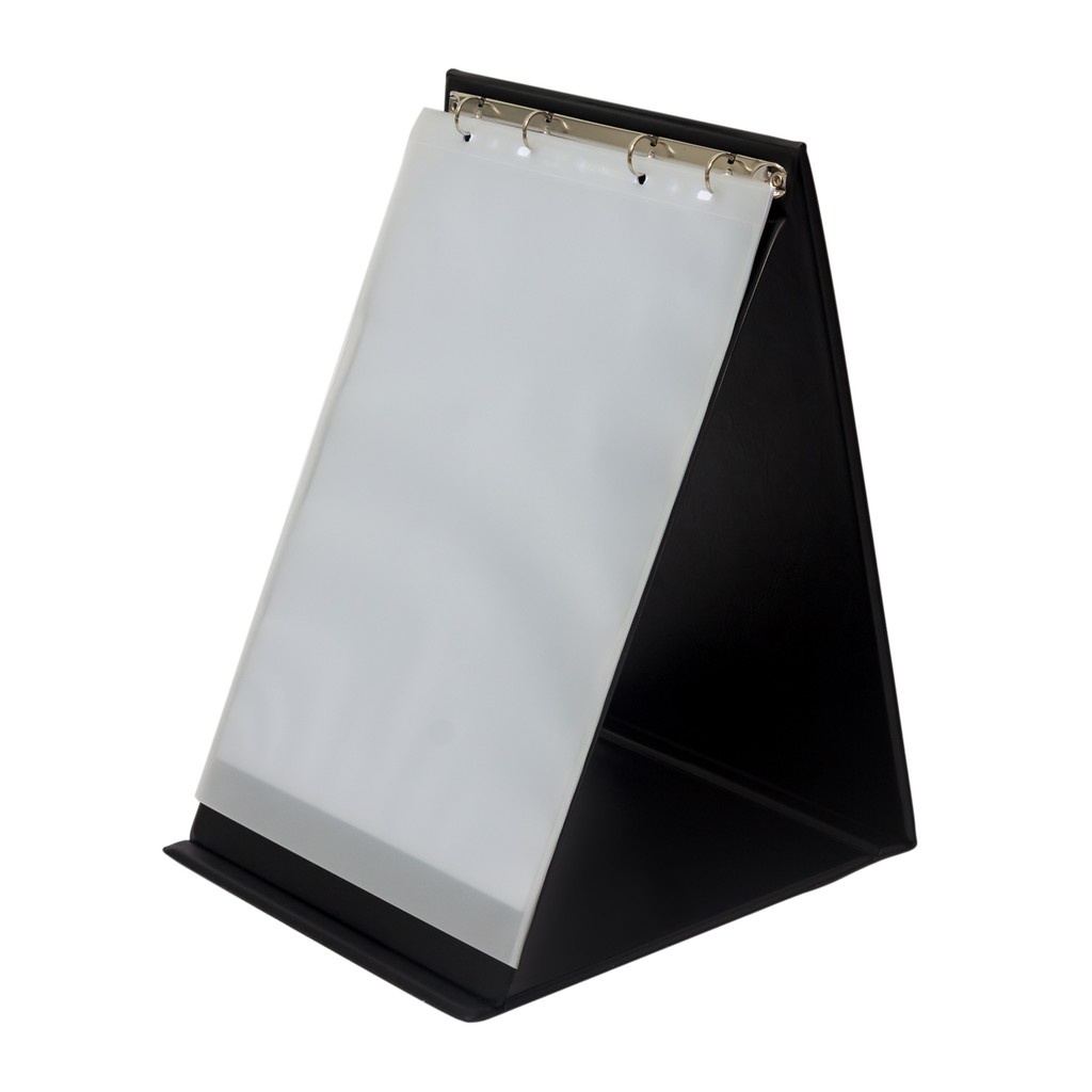 

[Artomas] Bantex Flipover Portrait A4 (Include 5 pockets 5 papers) Black 5504 10