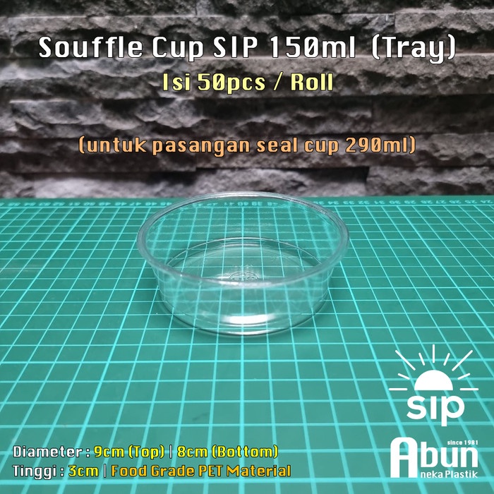 SALE SIP Tray (150ml) untuk Pudding Cup SiP 290 ML - Tray Saja Termurah