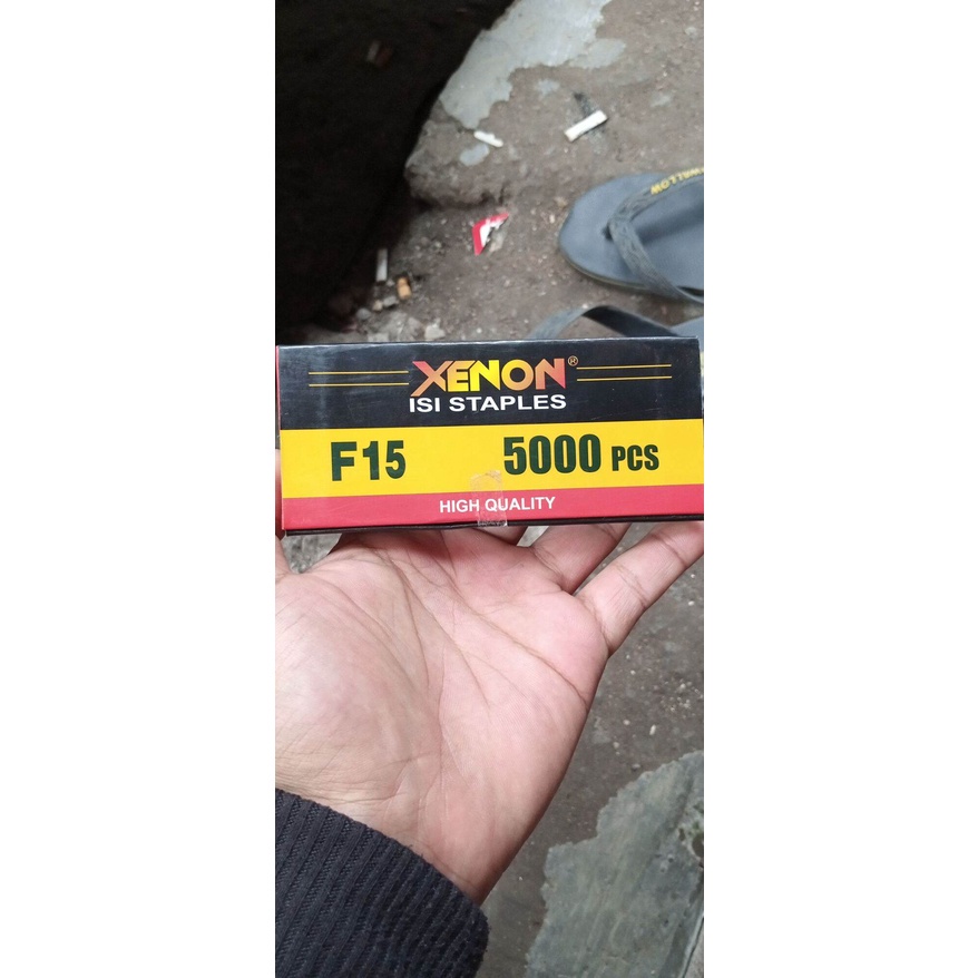 

isi paku staples tembak 1.5cm F15 xenon