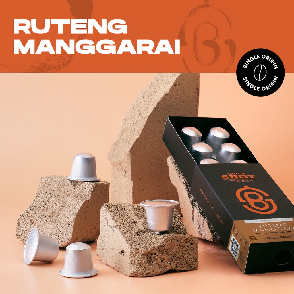 

Quick Shot Coffee Capsule - Flores Ruteng Manggarai - Smoking Barrels