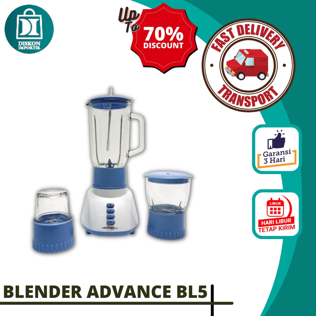 BLENDER ADVANCE BL 5 BAHAN KACA / BLENDER KACA ADVANCE BL-5