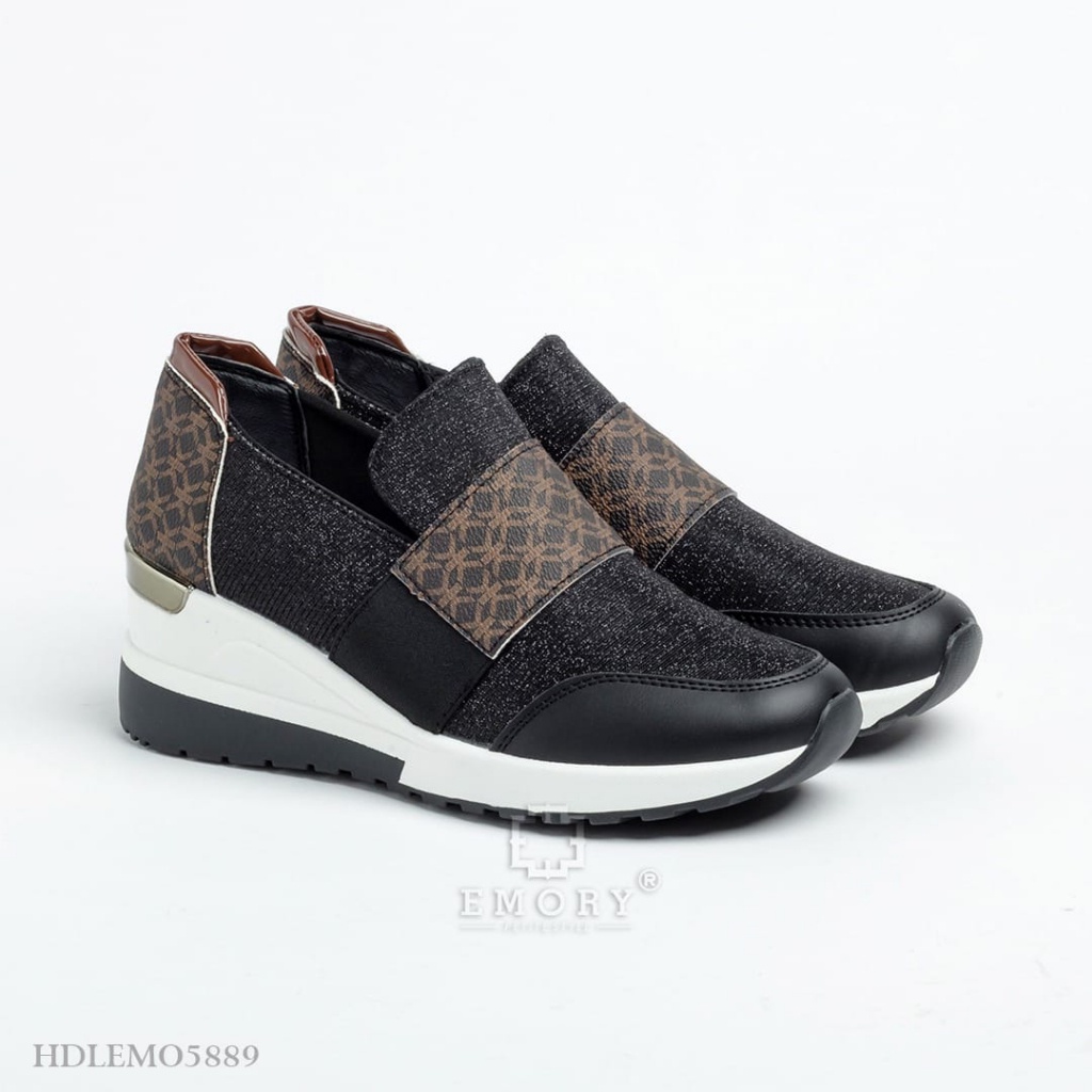 SV - EMORY Evany Sepatu Sneakers Wedges Wanita HDLEMO5889