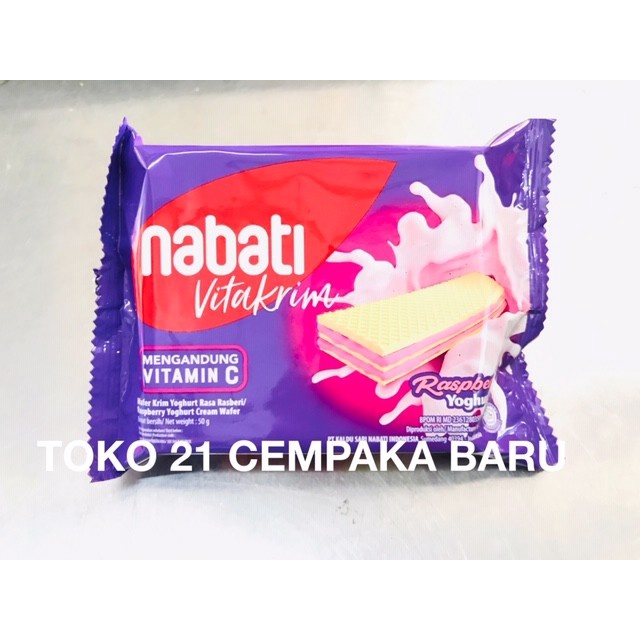 

Nabati Wafer Rasa Raspberry Yoghurt 39 gram | Nabati Murah Promo 39g