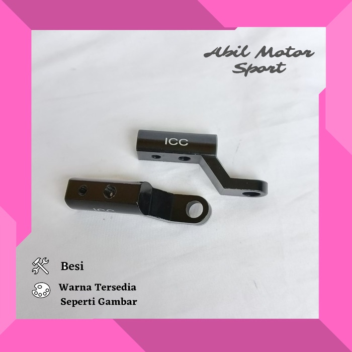 BRACKET DUDUKAN LAMPU MOTOR BRACKET HOLDER HP SPION EXTENSION BRACKET
