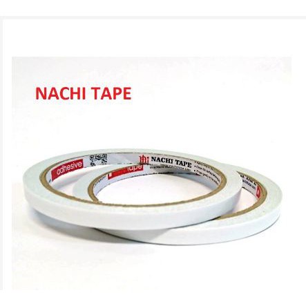 

ISOLASI Selotip 2 Sisi Double Side Tape Nachi 12 mm x 10 Yard