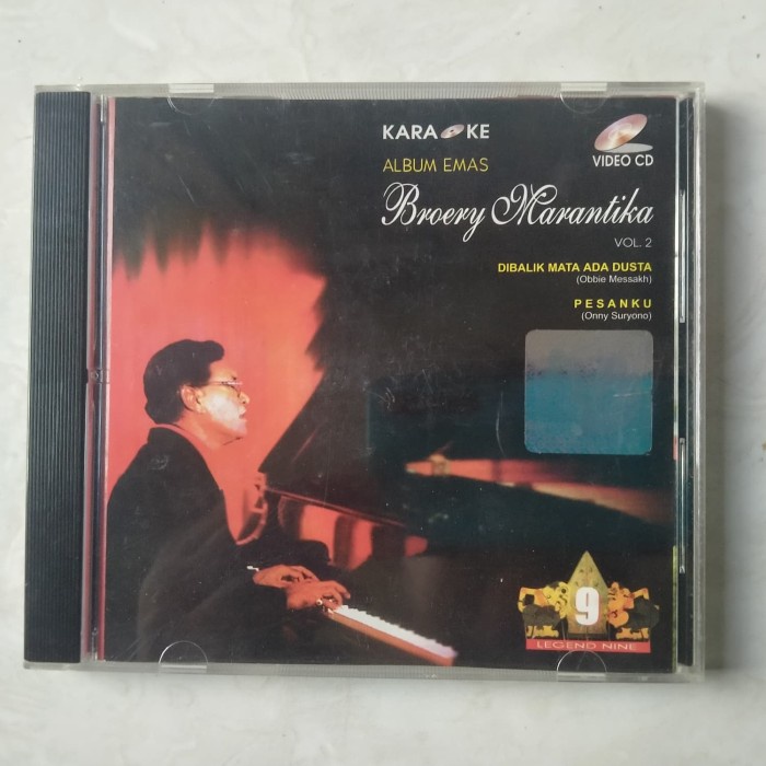 VCD KARAOKE ALBUM EMAS BROERY MARANTIKA VOL 2
