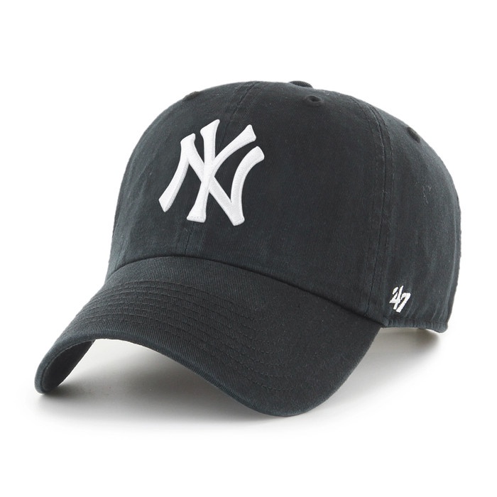 Topi Original 47 Brand Clean Up New York Yankees Black