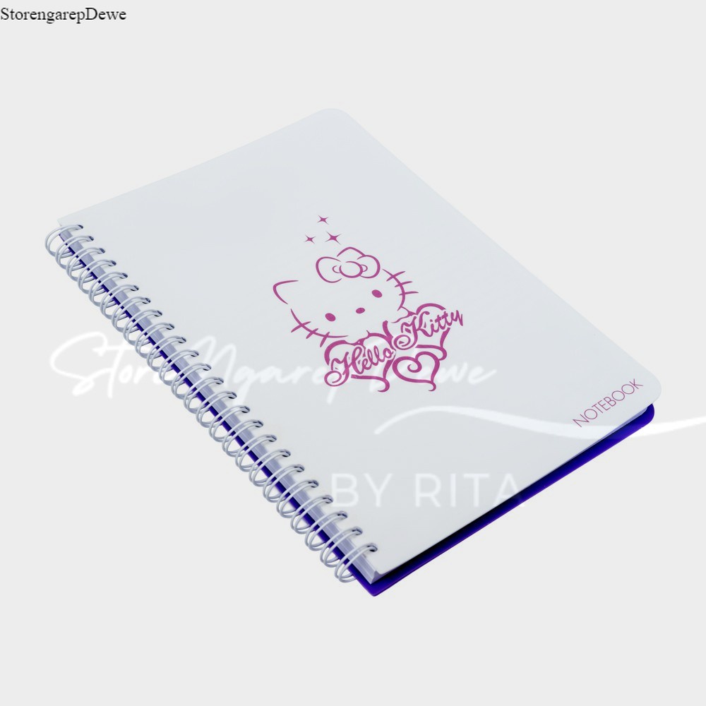 

Bantex Notebook Hello Kitty A5 (80 Sheets) Lilac 8020A21HK real barang original bantex