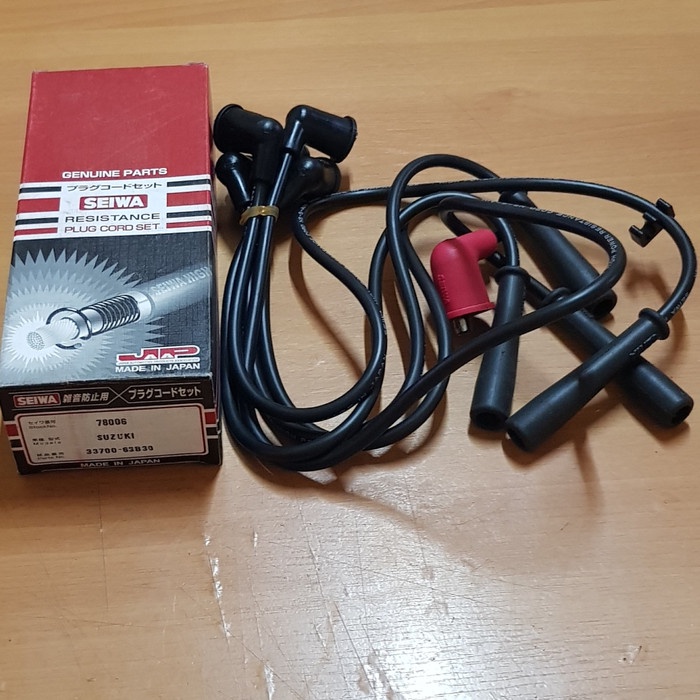 SPAREPART OTOMOTIF- Kabel Busi Suzuki Esteem 1.3/Amenity 1.3 SEIWA Japan -KOMPONEN AKSESORIS