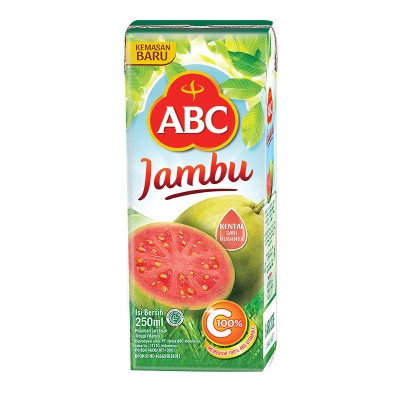 

Paket ABC Jus Jambu 250 ml x 4 pcs