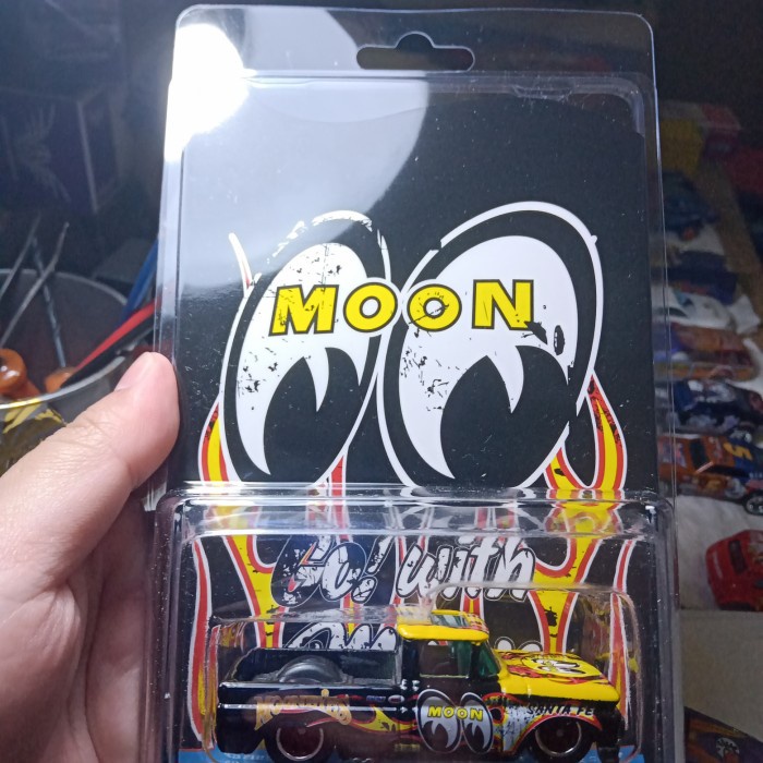 TERBARU Hot Wheels 62 Chevy custom Mooneyes Grunge