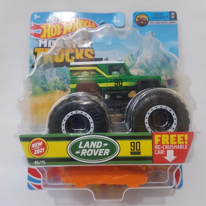 Emran Hot Wheels Monster Truck Land Rover Defender 2021