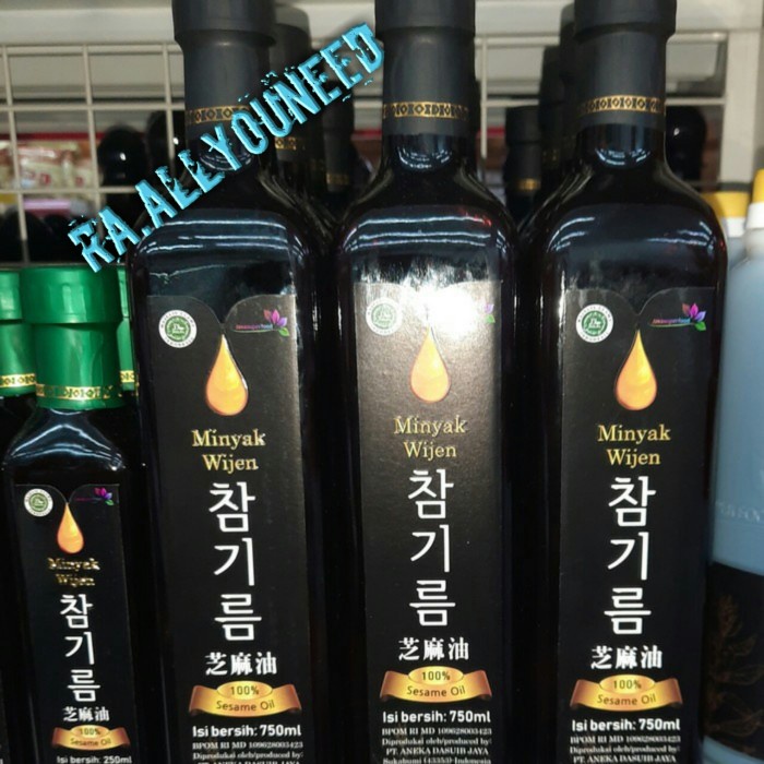 

Daisub Minyak Wijen 750 ml /100%