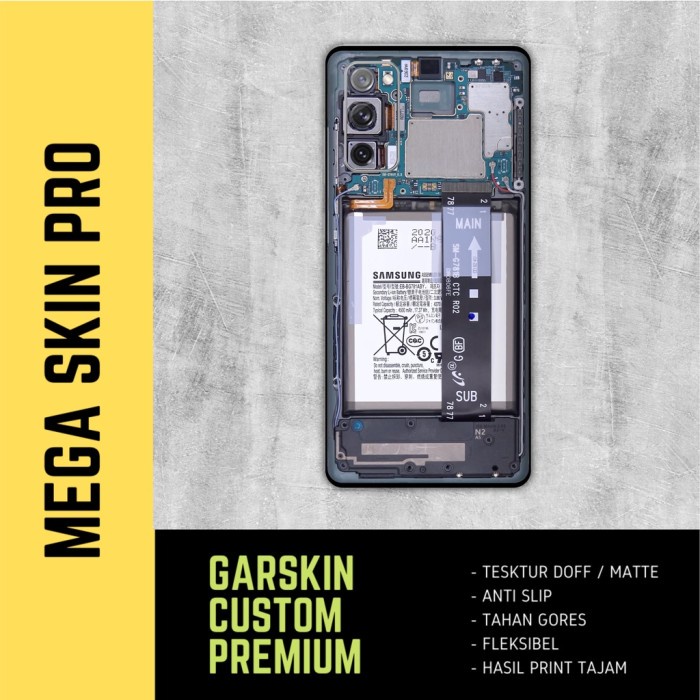 Skin Protector Samsung S20 FE Fullbody - isi 2 buah - teardown mesin