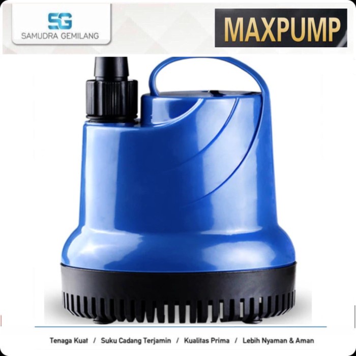 Pompa Celup Kolam Aquarium 20W Low watt Submersible Water Pump