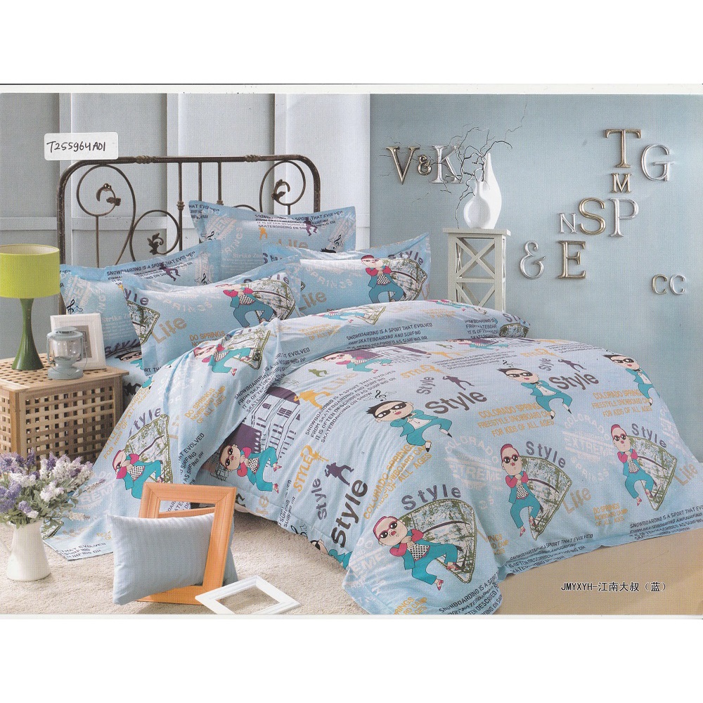 Idola Style Sprei Katun Jepang 160x200 T30 cm KJ-5964AB