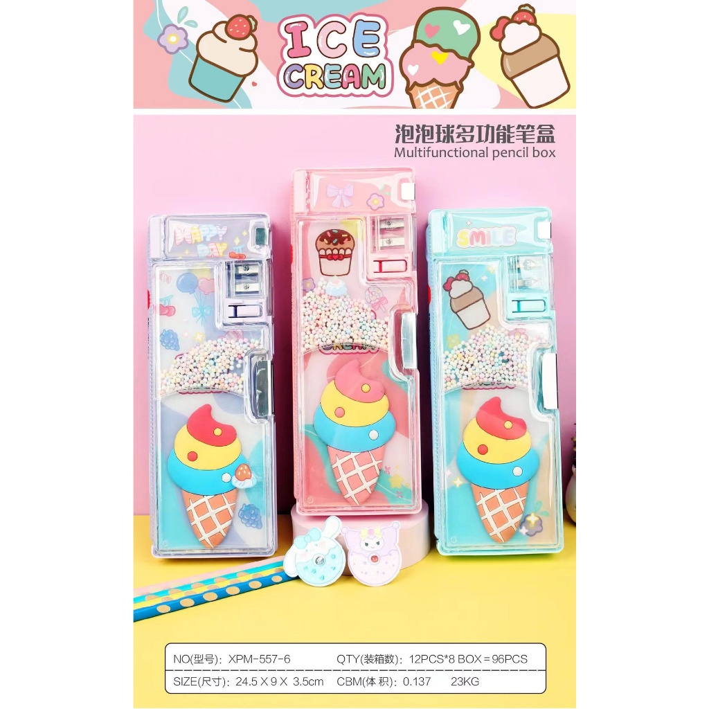 

H7Y Pencil Case Lucu gabus anak perempuan / laki-laki