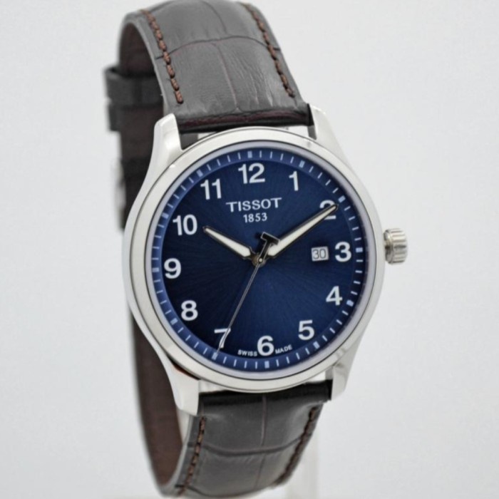 TISSOT T116.410.16.047.00 - JAM TANGAN PRIA ORIGINAL - SILVER BROWN Vs