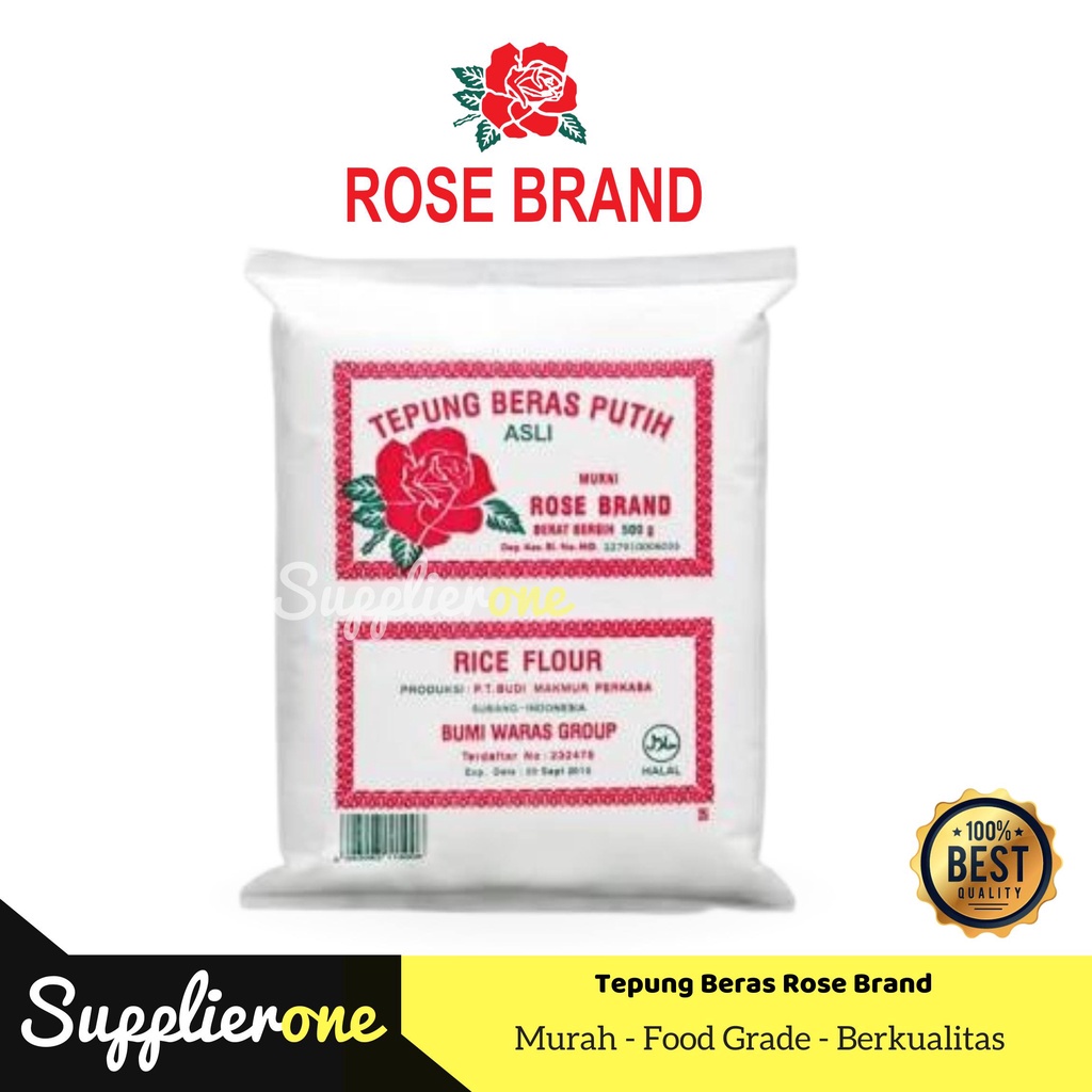 

Rose Brand Tepung Beras 500gr / Tepung Beras / Tepung Beras Putih