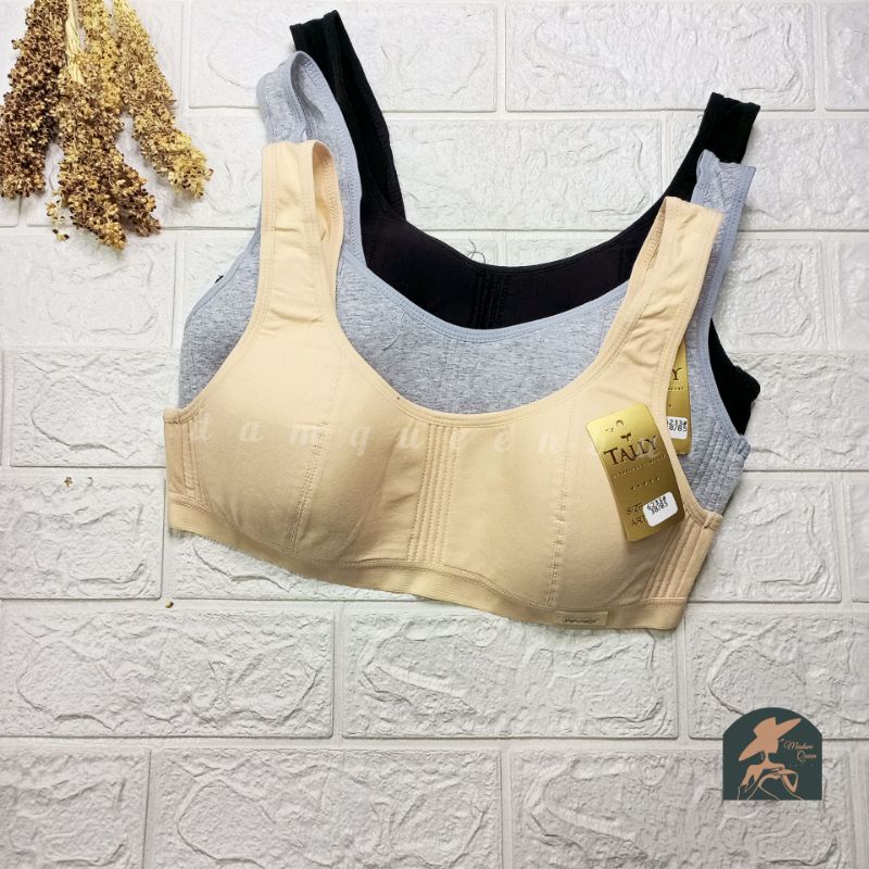 TALLY BRA BH SPORT / HARIAN 6233 | TANPA KAWAT | TANPA BUSA |