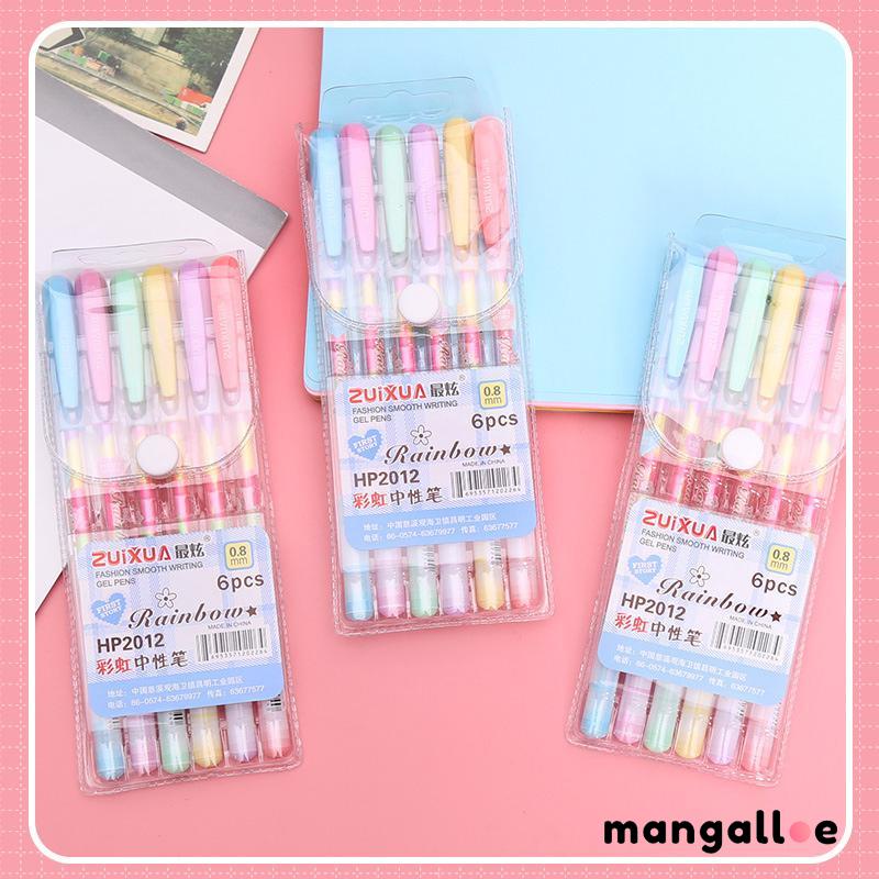 

Rainbow Neutral Pen Stabilo Grafiti Kreatif Alat Tulis Siswa Stabilo -MG