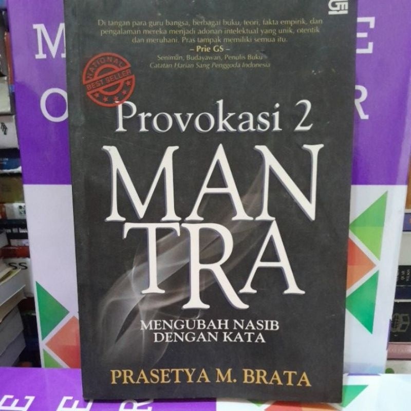 

provokasi mantra mengubah nasib dengan kata prasetya m brata