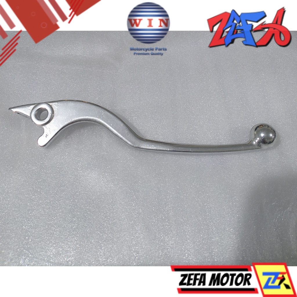 Win - Handel Rem Kiri / Kanan Scoopy 110 FI 2013 2014 2015 2016 Silver | brake handle lever WIN | tu