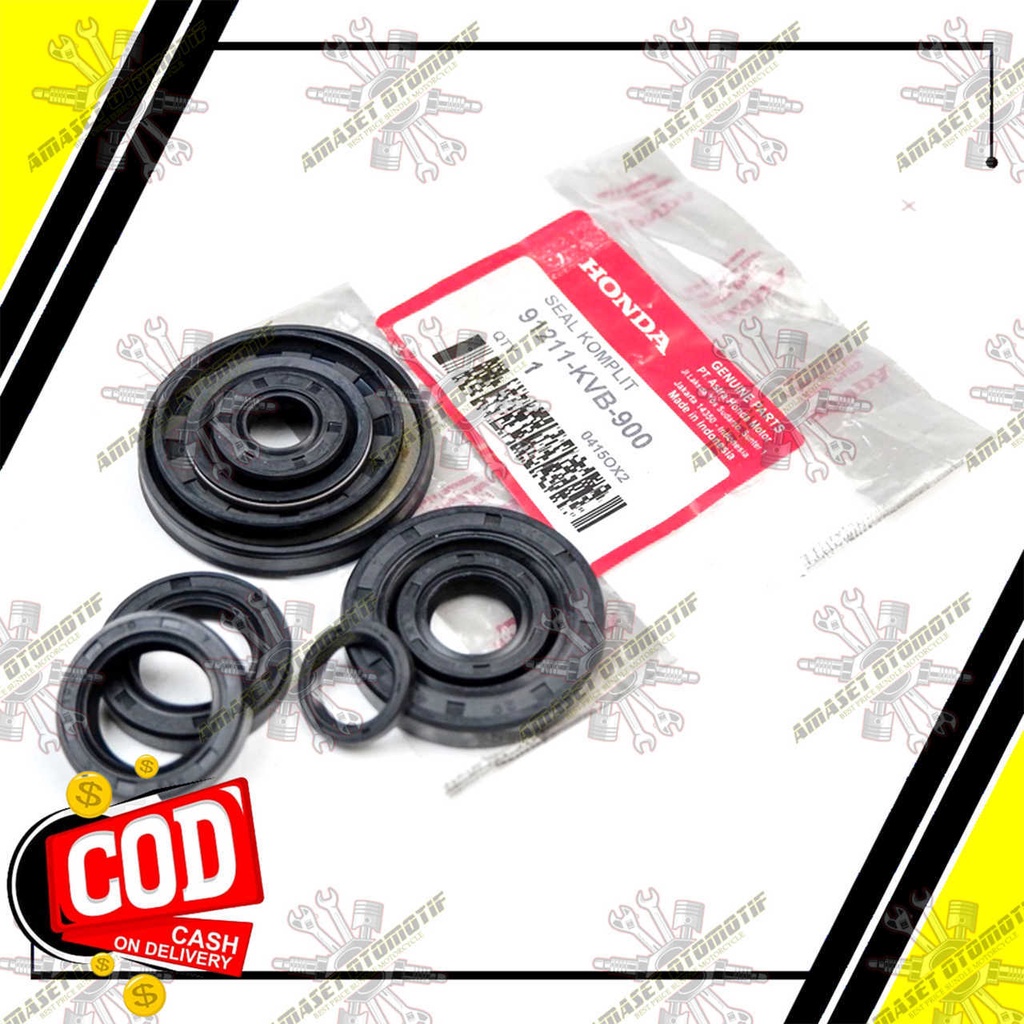 Seal Komplit Oil Seal Honda Vario 110 Spacy Beat Karbu