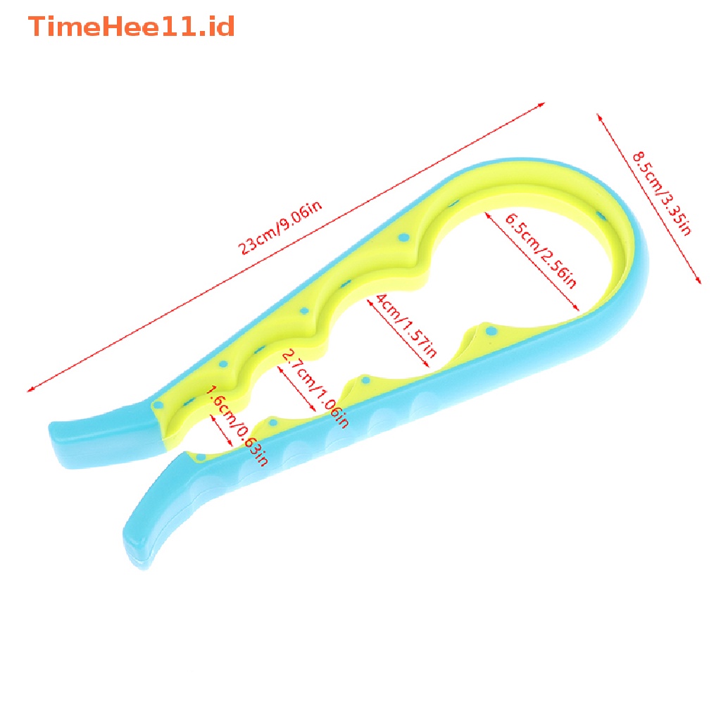 Timehee Jar Opener Easy Grip Wrench Handy Pembuka Tutup Botol Bir Lid Twist Off Tools ID