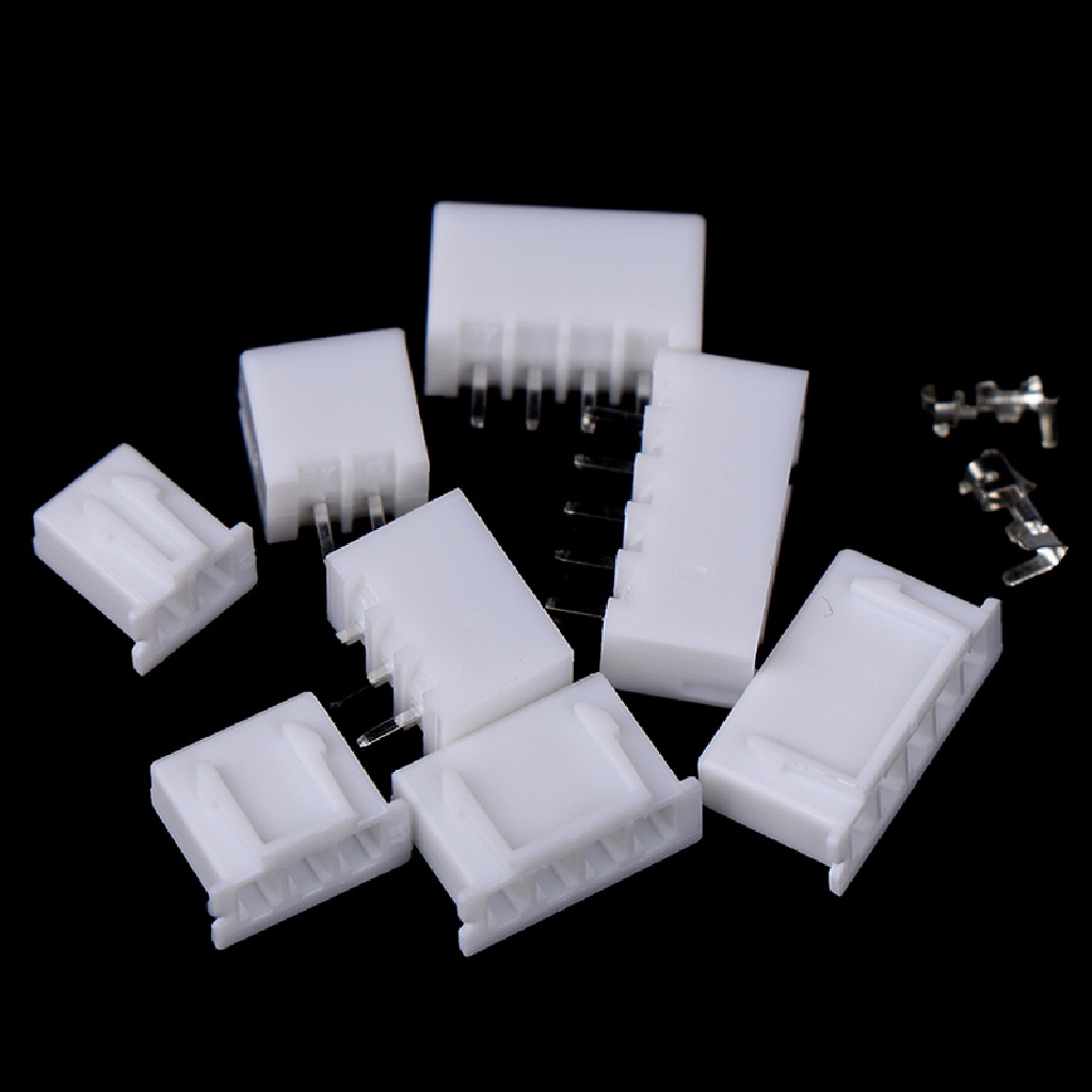 Prt 230pcs/box XH 2.54 2p 3p 4p 5pin 2.54mm Pitch Terminal Kit Konektor JST PRT