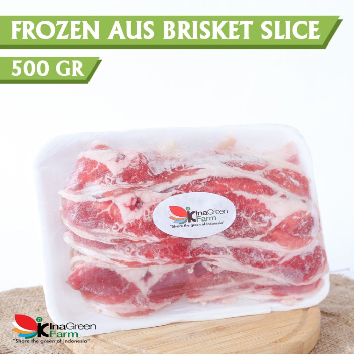 

Inagreen Farm Bandung Frozen AUS Beef Slice Brisket