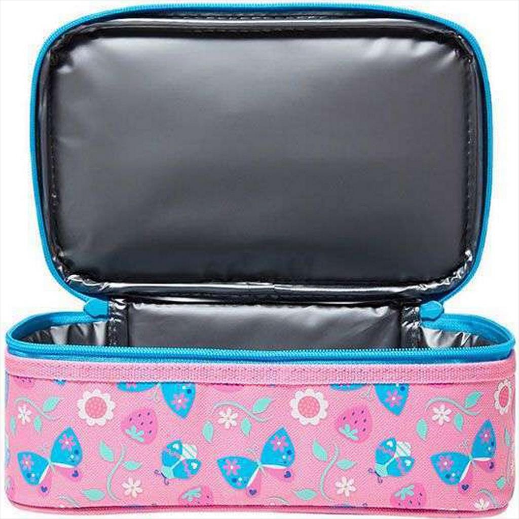 SMIGGLE LunchBox 444298 Double Decker Peppy Pink Lunch Box