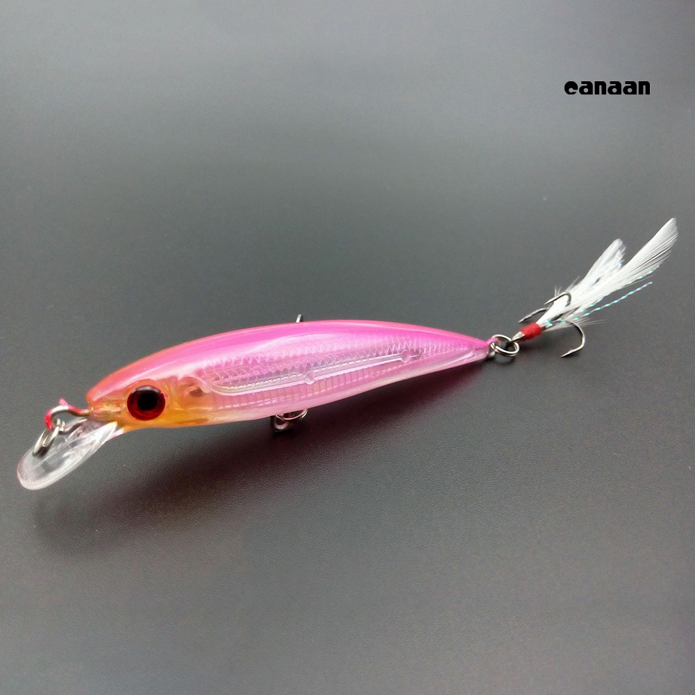 Cnn-10pcs 9cm 8g Buatan Memancing Manusia Hidup Keras Umpan Ikan Kecil Wobbler Ikan Renang Umpan