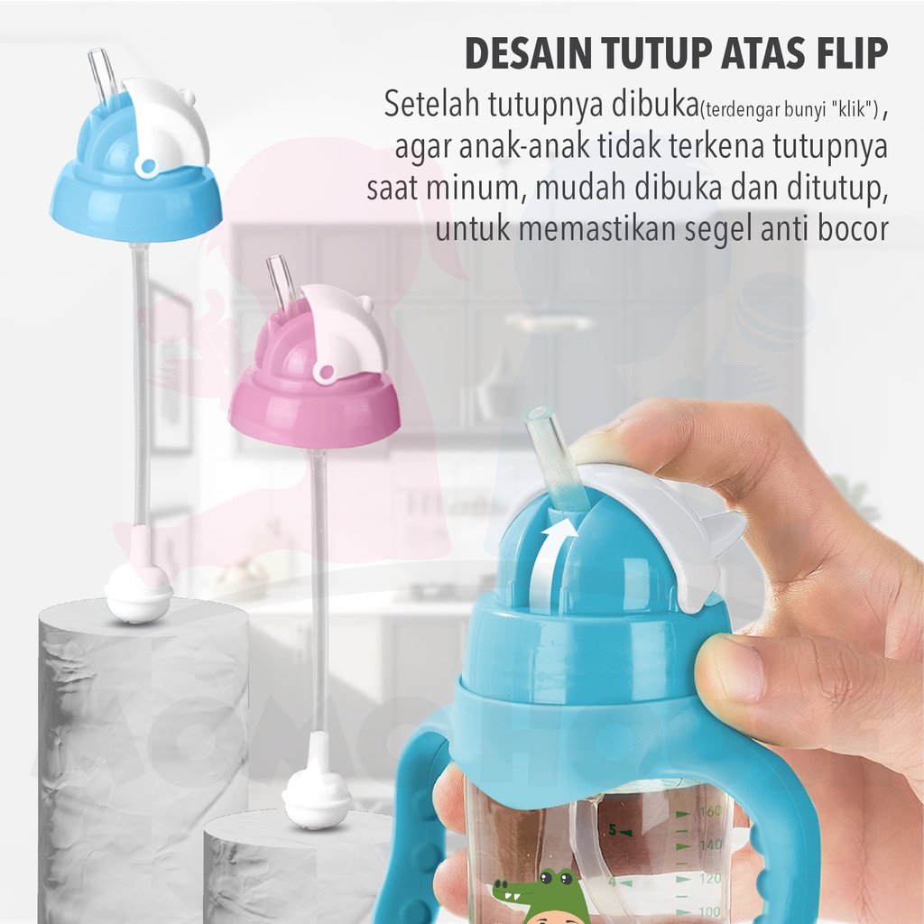 MOMO HOUSE Pemegang Botol PPSU Botol Susu Bayi Botol Bayi Wide Neck Bottle Spare Part