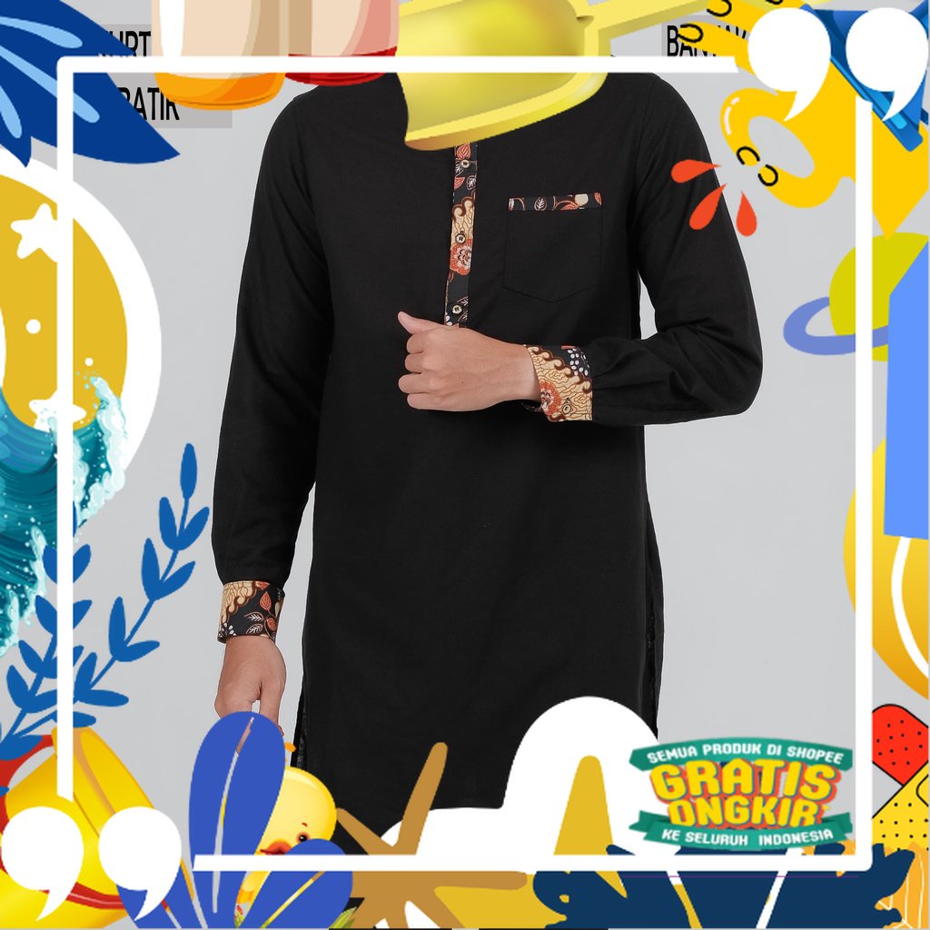 Baju Koko Kurta Pria Pakistan Modern Batik Terbaru / Koko syubbanul muslimin koko azzahir koko baju 