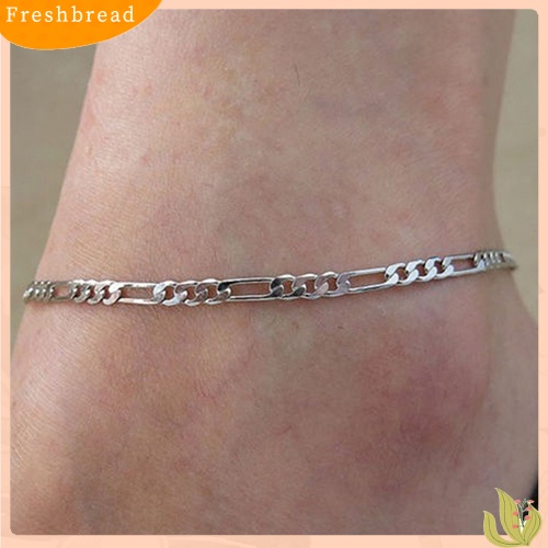 &lt; Freshbread &gt; 1Pc Womens Fashion Simple Link Rantai Gelang Kaki Gelang Kaki Perhiasan Kaki Pantai