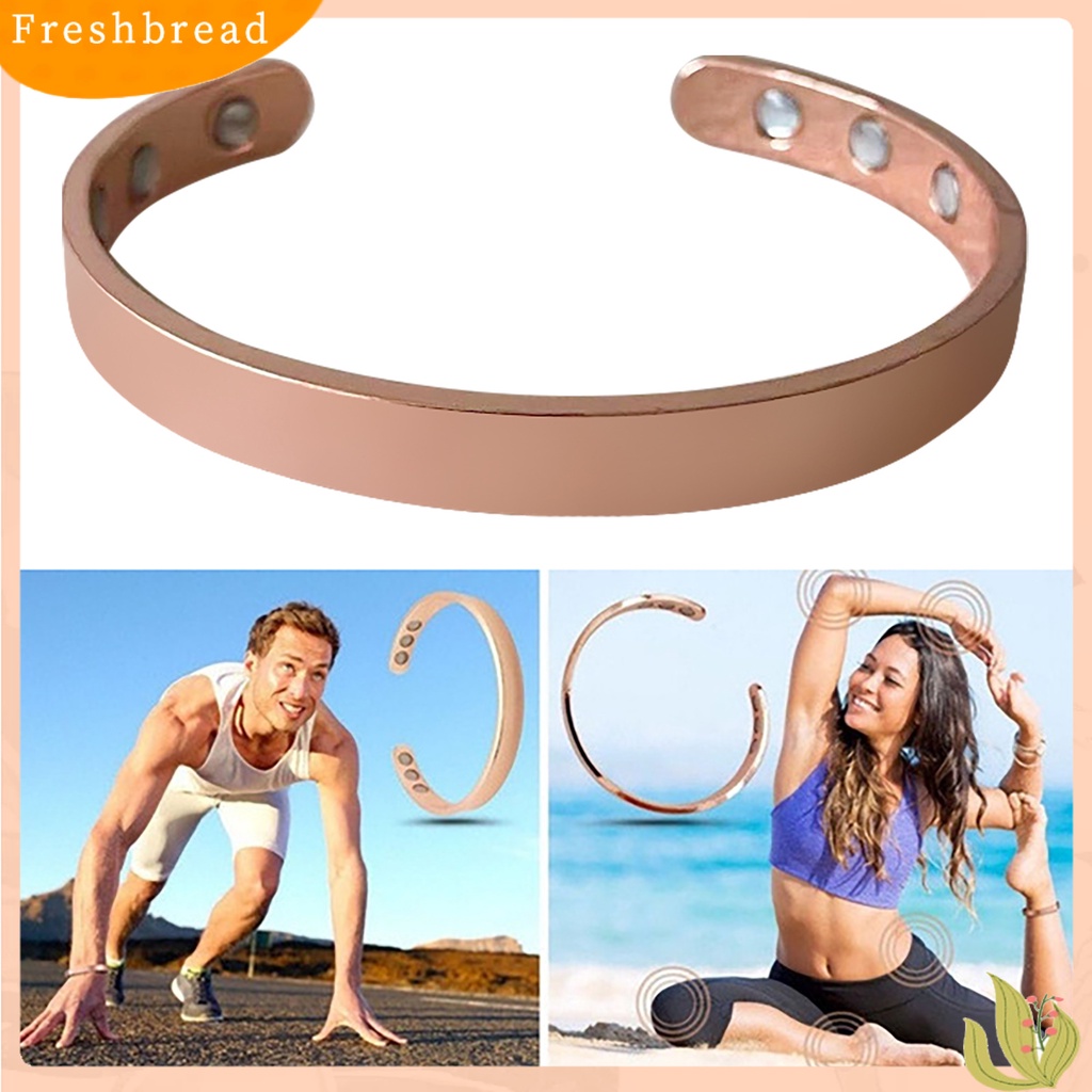 &lt; Freshbread &gt; 1Set ic Terapi Gelang Pengerjaan Halus Adjustable Alloy Hitam Perawatan Kesehatan ic Cincin Hadiah Ulang Tahun