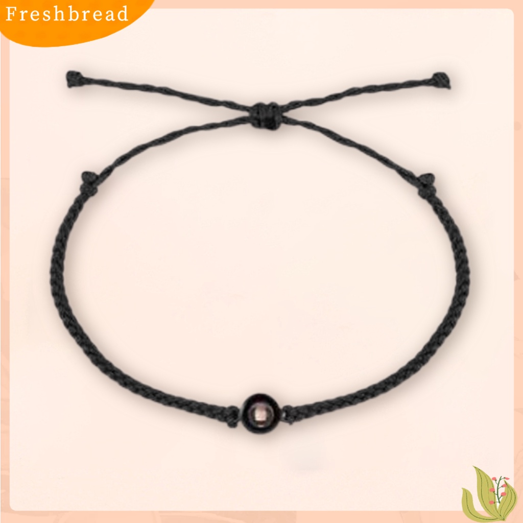 &lt; Freshbread &gt; Gelang Couple Braided Proyeksi Perhiasan Adjustable Braiding Rope Bracelet Untuk Pakaian Sehari-Hari