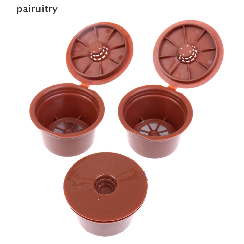 Prt 3PCS Kapsul Kopi Reusable Untuk Kopi Isi Ulang Caffitaly coffee pods filter Kopi PRT