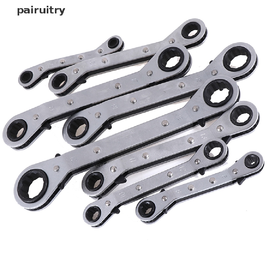 Prt 6-21mm metric offset torque wrench set double ratchet wrench spanner Alat PRT