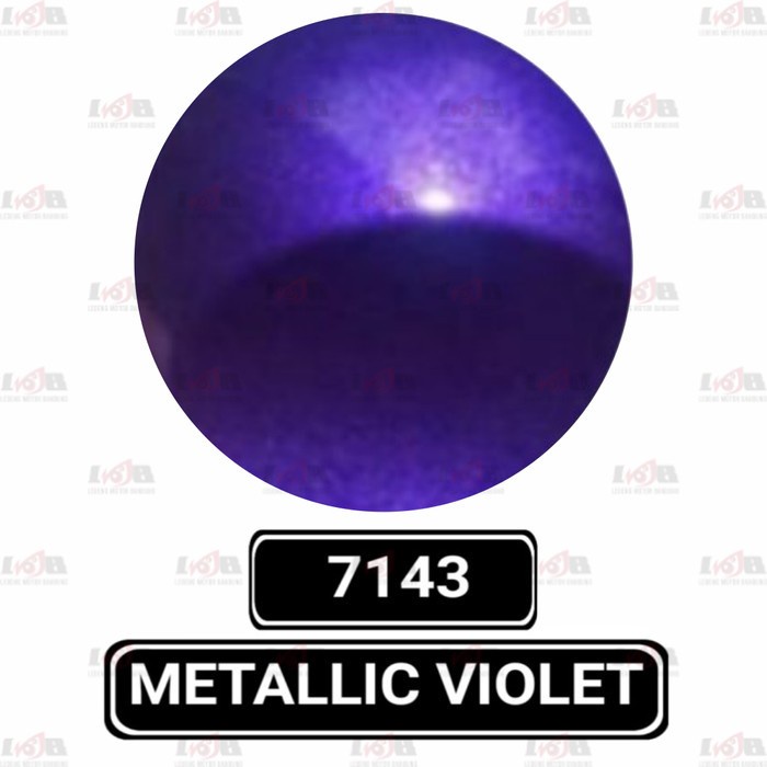 Sapporo 7143 Metallic Violet Cat Semprot Aerosol Pilox Ungu Metal