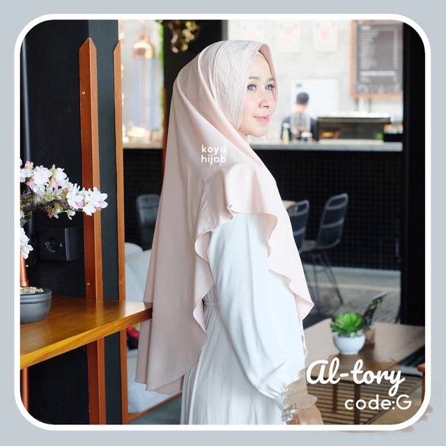 HIJAB Khimar Murah ALTORY Koyu (pilih variasi)